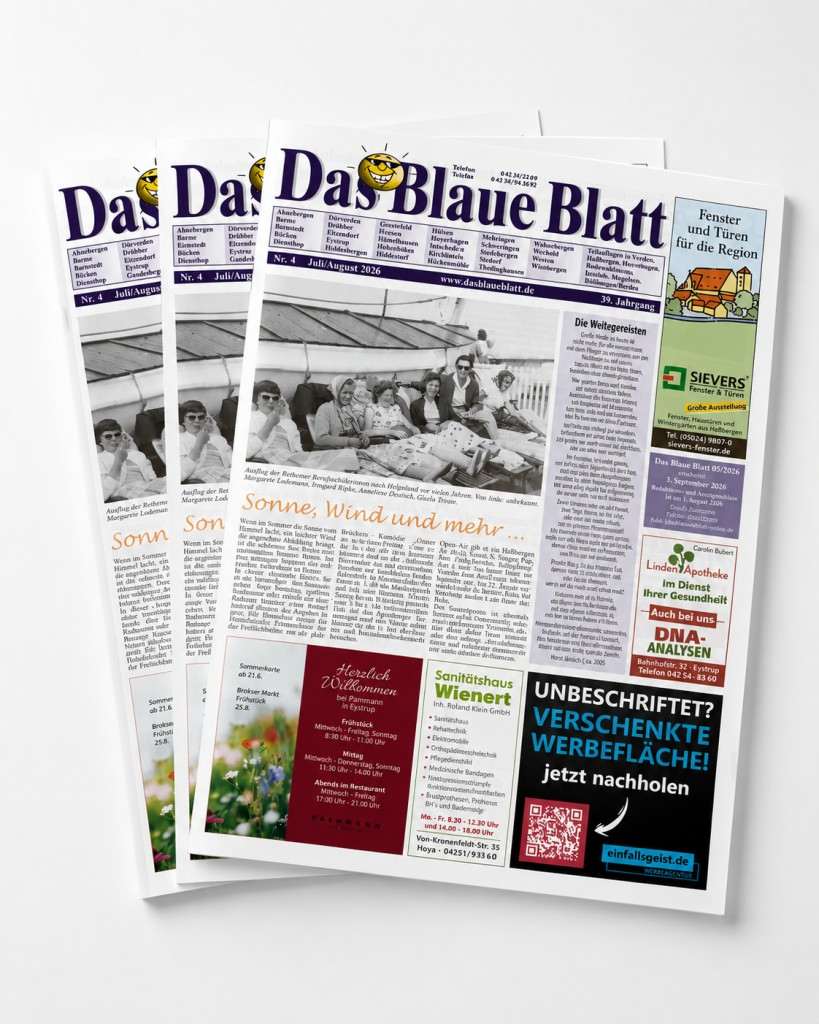 Titelblatt einer Zeitung